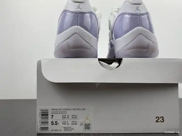 Cheap Violet Pure WMNS AH7860-101 Jordan Low Air 11 0512